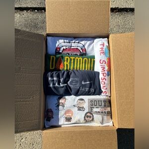 VINTAGE ( MYSTERY ) TEE SHIRT BUNDLE OF 10